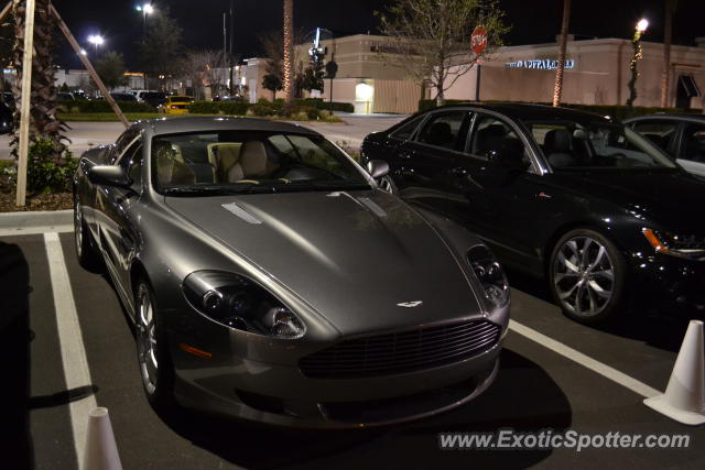 Aston Martin DB9 spotted in Jacksonville, Florida