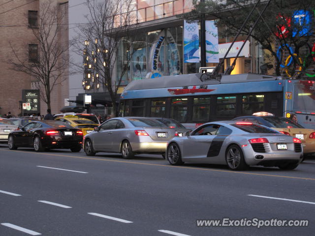 Audi R8 spotted in Vancouver BC, Canada