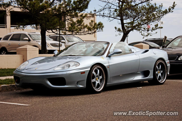 Ferrari 360 Modena spotted in Long Branch, New Jersey