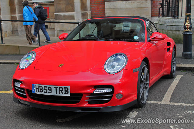 Porsche 911 Turbo spotted in York, United Kingdom