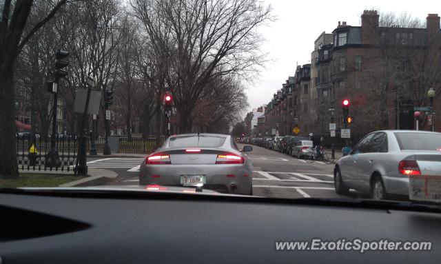 Aston Martin Vantage spotted in Boston, Massachusetts