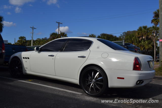 Maserati Quattroporte spotted in Jacksonville, Florida