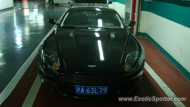 Aston Martin DB9 spotted in SHANGHAI, China