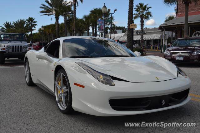 Ferrari 458 Italia spotted in Jacksonville, Florida