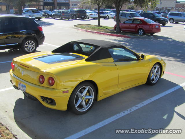 Ferrari 360 Modena spotted in Dallas, Texas