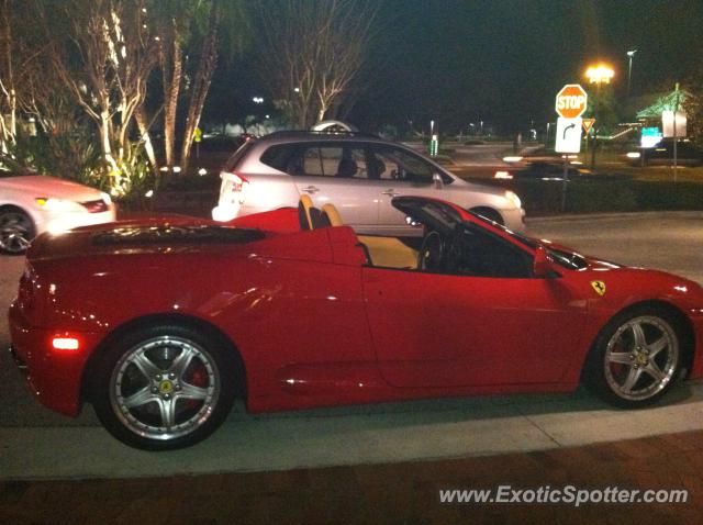 Ferrari 360 Modena spotted in Orlando, Florida