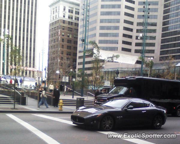 Maserati GranTurismo spotted in Cincinnati, Ohio