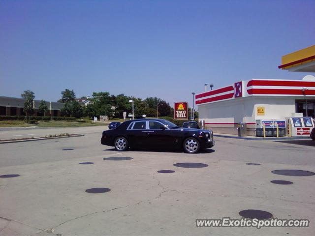 Rolls Royce Phantom spotted in St. Charles, Illinois