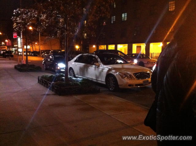 Mercedes Maybach spotted in New York City, United States