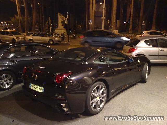 Ferrari California spotted in Cannes, France