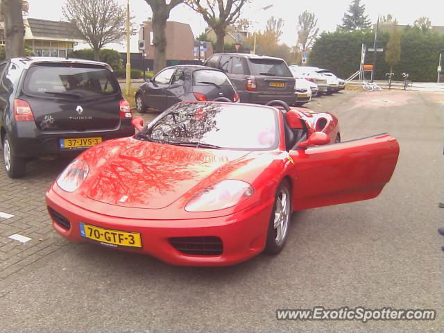 Ferrari 360 Modena spotted in Heerhugowaard, Netherlands