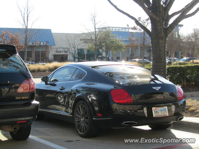 Bentley Continental spotted in Dallas, Texas