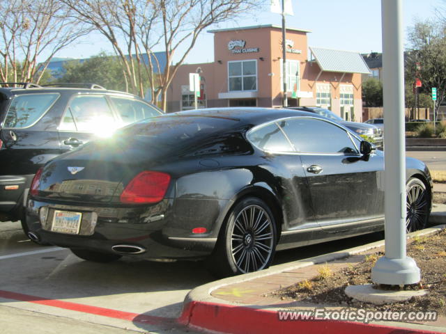 Bentley Continental spotted in Dallas, Texas