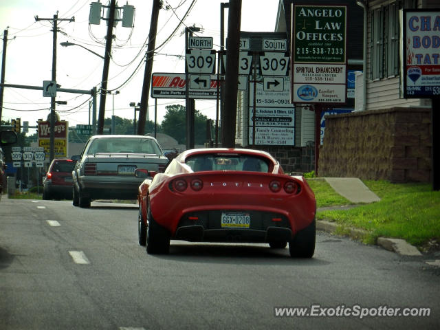 Lotus Elise spotted in Allentown, Pennsylvania