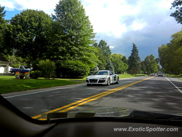 Audi R8 spotted in Allentown, Pennsylvania