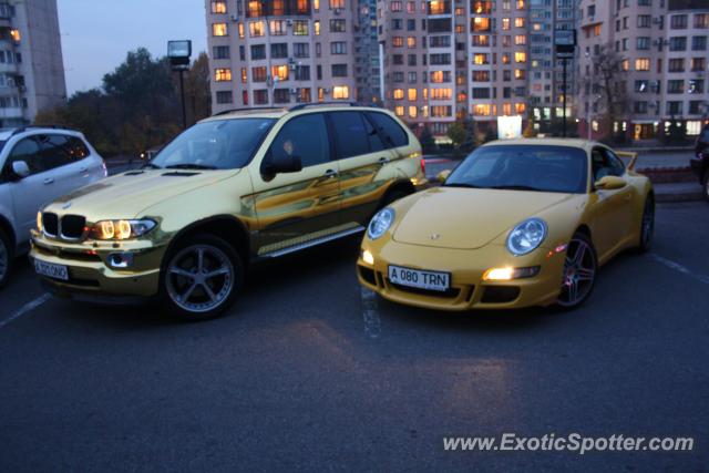 Porsche 911 spotted in Almaty, Kazakhstan