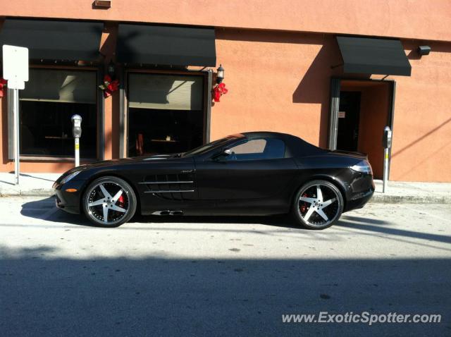 Mercedes SLR spotted in Ft. Lauderdale, Florida