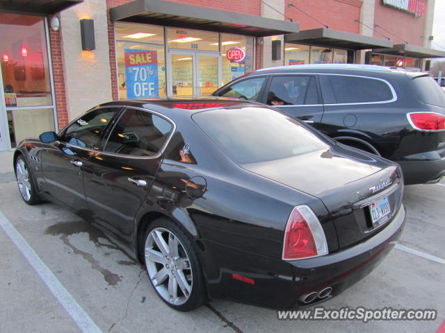 Maserati Quattroporte spotted in Dallas, Texas