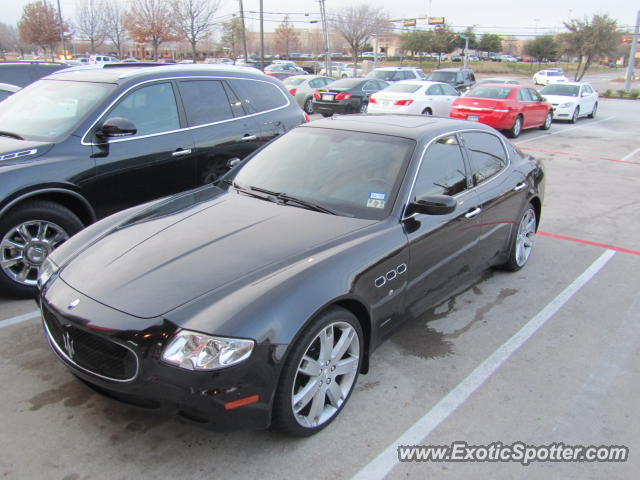 Maserati Quattroporte spotted in Dallas, Texas