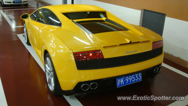 Lamborghini Gallardo spotted in SHANGHAI, China