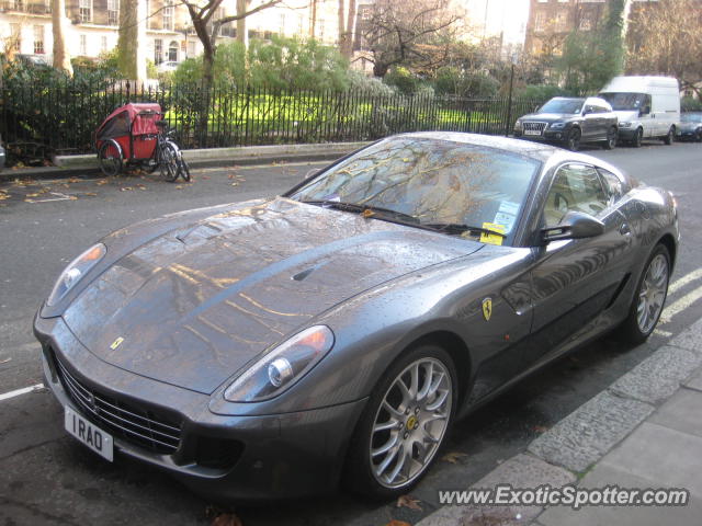 Ferrari 599GTB spotted in London, United Kingdom