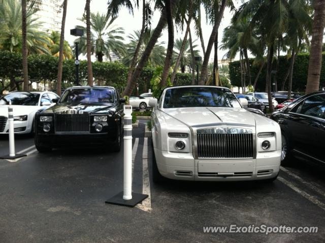 Rolls Royce Phantom spotted in Bal Harbour, Florida