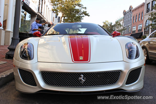 Ferrari 599GTB spotted in Red Bank, New Jersey