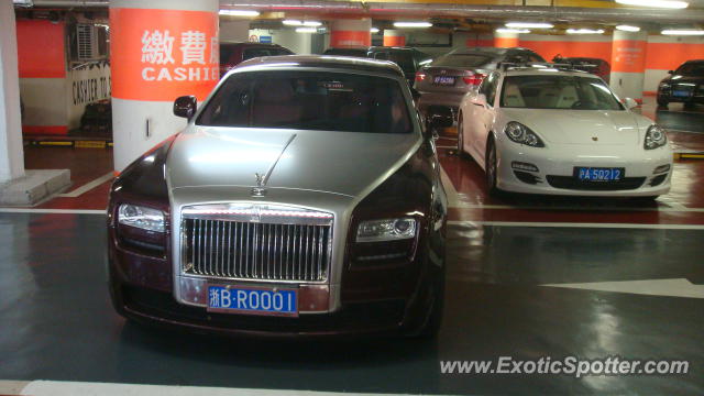 Rolls Royce Ghost spotted in SHANGHAI, China