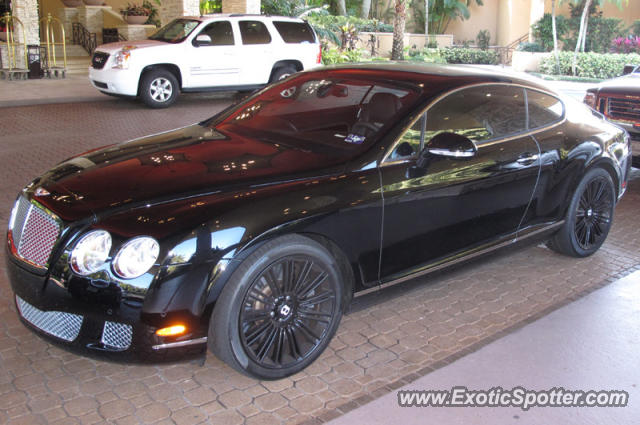 Bentley Continental spotted in Palm Beach, Florida