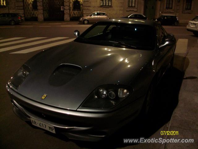 Ferrari 550 spotted in Milan, Italy