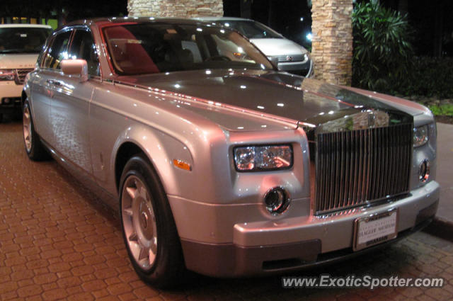 Rolls Royce Phantom spotted in Palm Beach, Florida