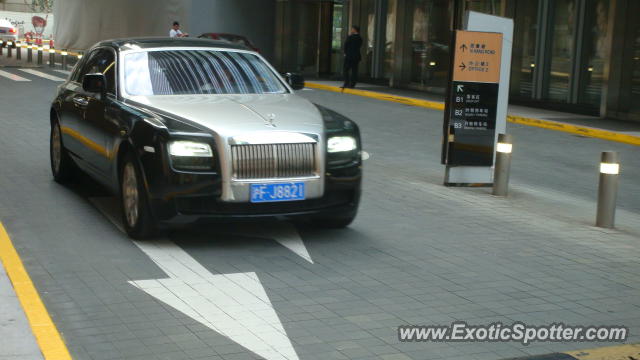 Rolls Royce Ghost spotted in SHANGHAI, China