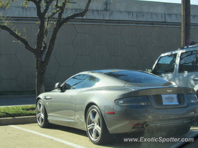 Aston Martin DB9 spotted in Dallas, Texas