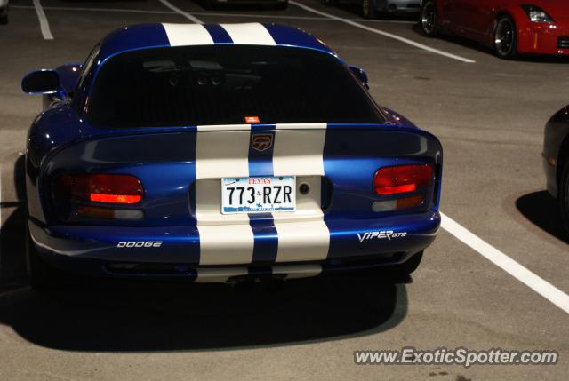 Dodge Viper spotted in Dallas, Texas