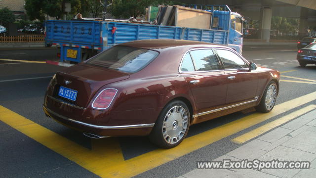 Bentley Mulsanne spotted in SHANGHAI, China