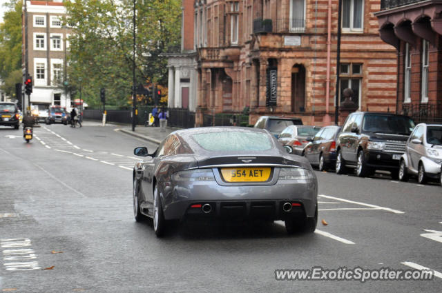 Aston Martin DBS spotted in London, United Kingdom