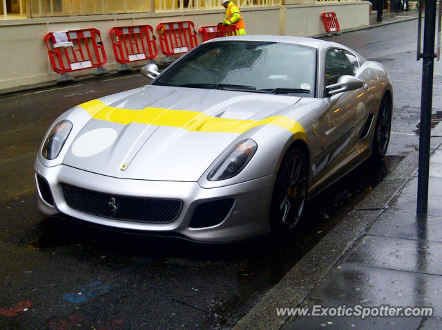 Ferrari 599GTB spotted in London, United Kingdom