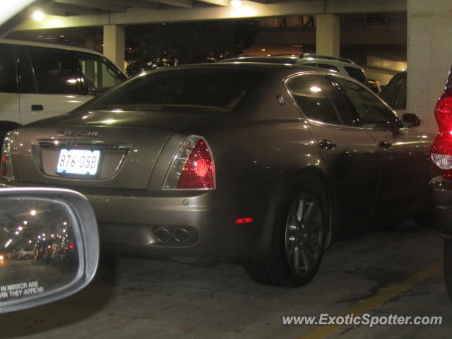 Maserati Quattroporte spotted in Dallas, Texas