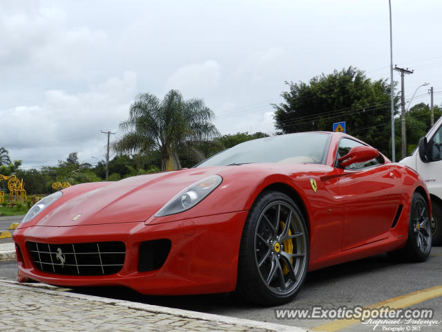 Ferrari 599GTB spotted in Brasília, Brazil