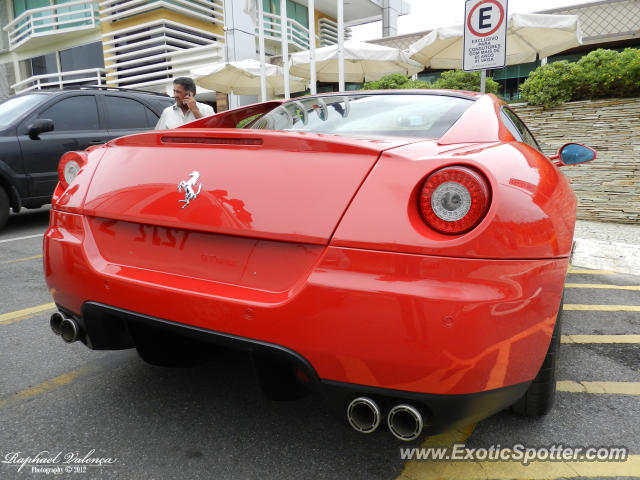 Ferrari 599GTB spotted in Brasília, Brazil