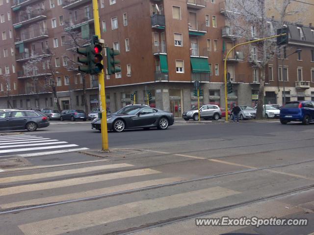 Ferrari 599GTB spotted in Milano, Italy