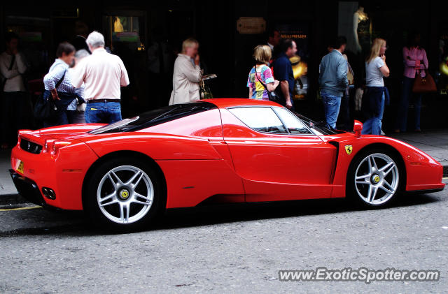 Ferrari Enzo spotted in London, United Kingdom