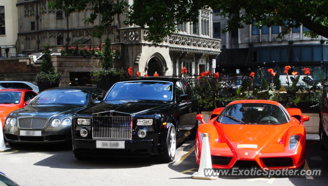 Ferrari Enzo spotted in London, United Kingdom