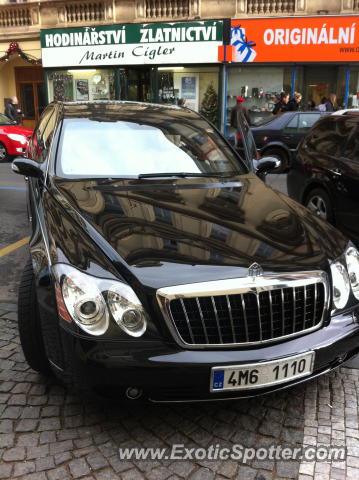 Mercedes Maybach spotted in Prague, Czech Republic