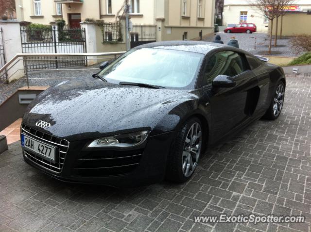 Audi R8 spotted in Prague, Czech Republic