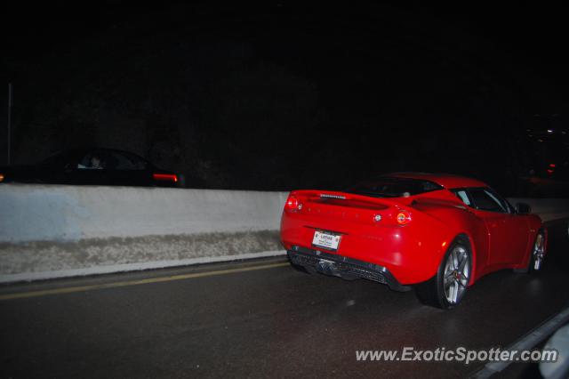 Lotus Evora spotted in La Jolla, California