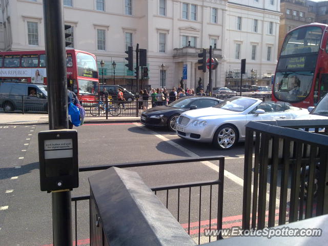 Bentley Continental spotted in London, United Kingdom