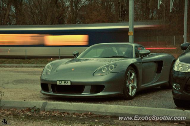 Porsche Carrera GT spotted in Coppet, Switzerland