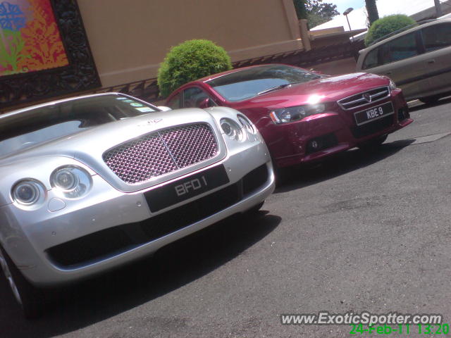 Bentley Continental spotted in Kuala Lumpur, Malaysia