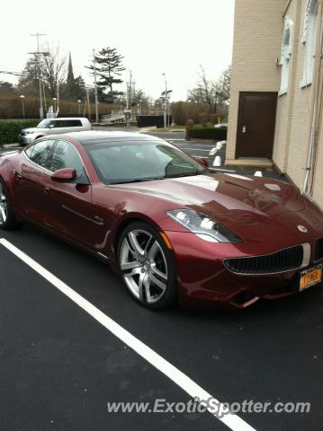 Fisker Karma spotted in Garden City, New York